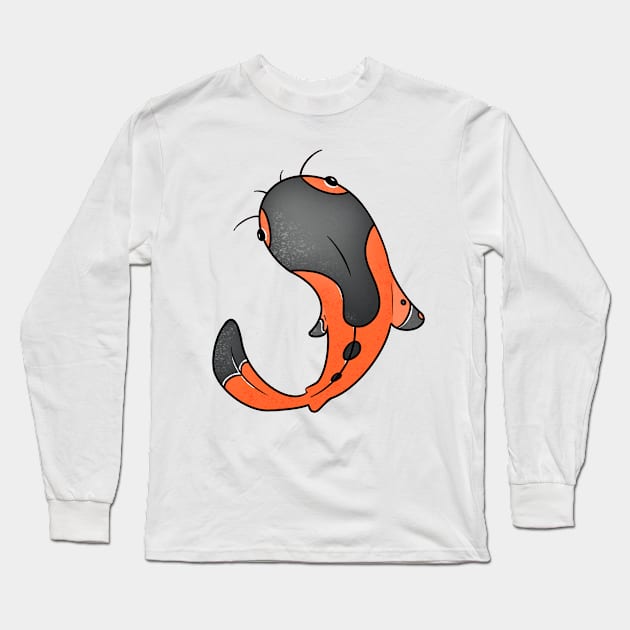 koi Long Sleeve T-Shirt by locheerio